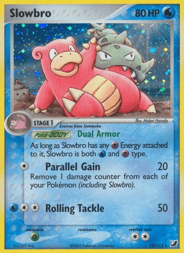 Slowbro Holo 13/115 - Unseen Forces - foto 1