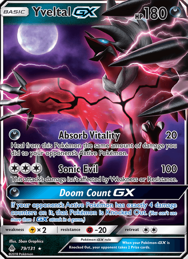 Yveltal GX 79/131 - Forbidden Light - foto 1