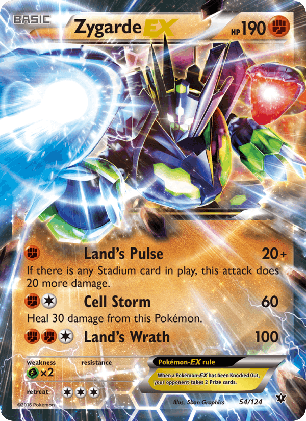 Zygarde EX 54/124 - Fates Collide - foto 1