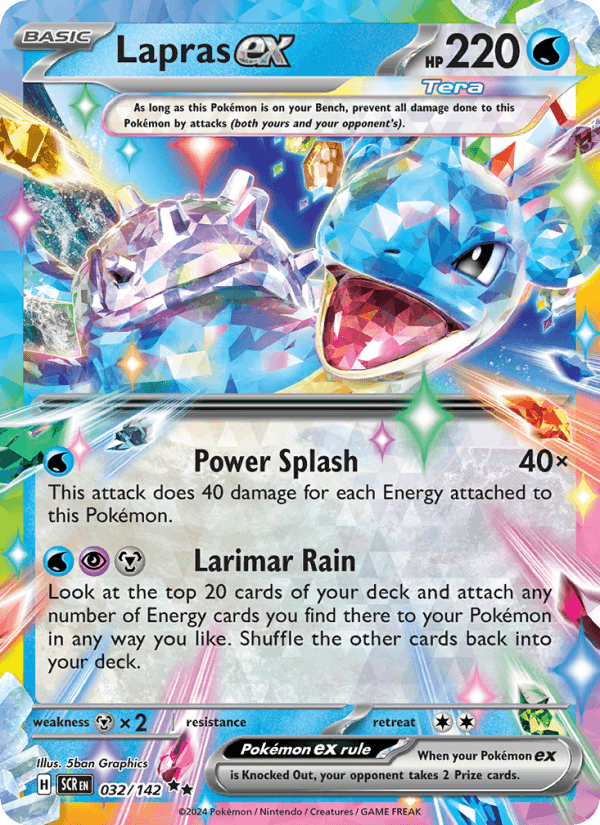 Lapras ex 032/142 - Stellar Crown - foto 1