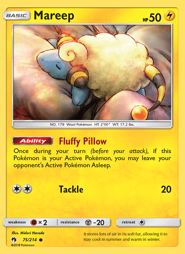 Mareep 75/214 Reverse Holo - Lost Thunder - foto 1