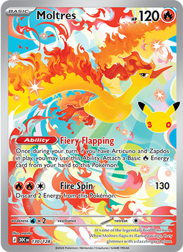 Moltres 130/128 - 30th Celebration - foto 1