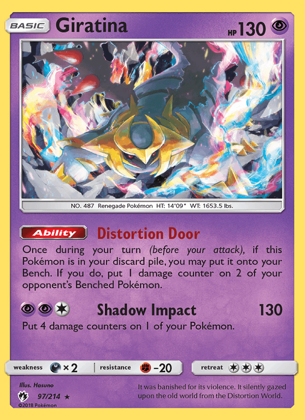 Giratina 97/214 Reverse Holo - Lost Thunder - foto 1