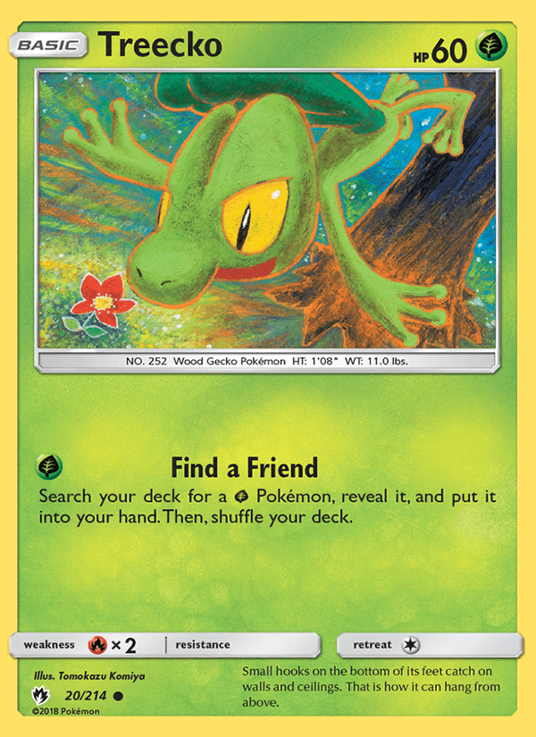 Treecko 20/214 Reverse Holo - Lost Thunder - foto 1