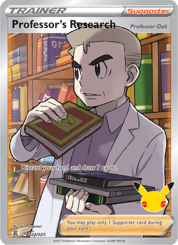 Professor's Research (Professor Oak) 24/25 - Celebrations - foto 1