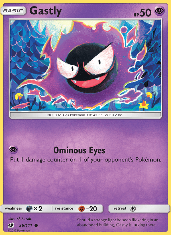 Gastly 36/111 - Crimson Invasion - foto 1