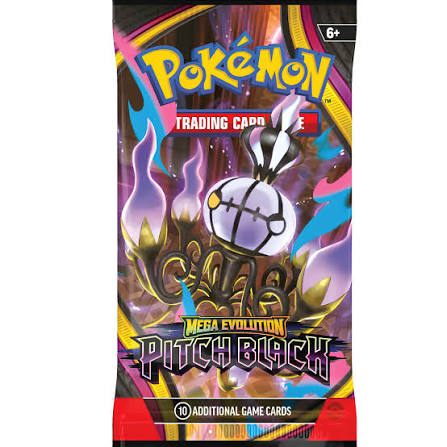 Pokémon Mega Evolution - Pitch Black Booster Pack