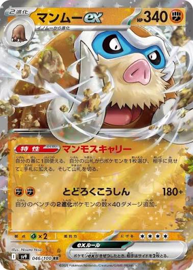 Mamoswine ex 046/100 - Battle Partners