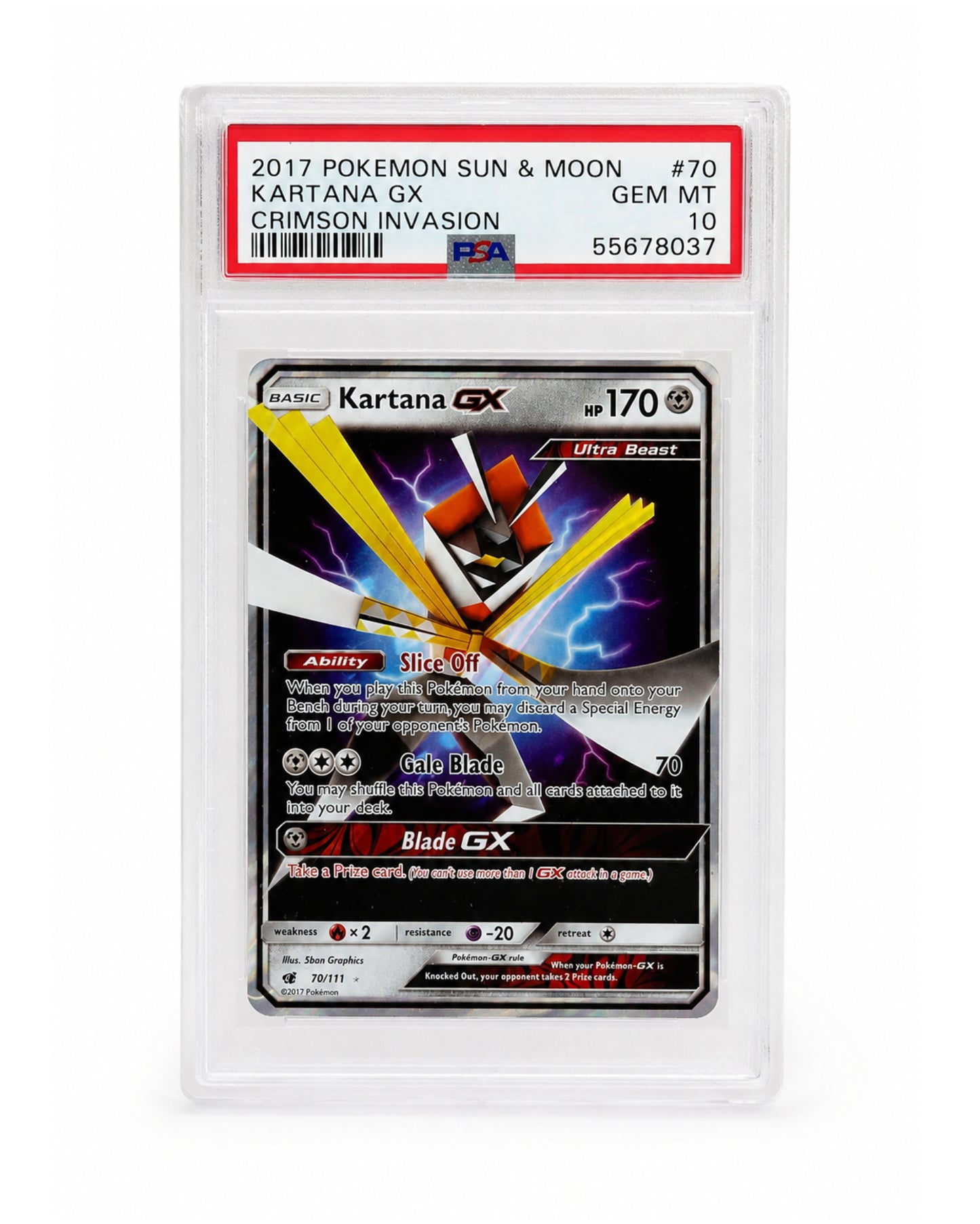 Kartana GX 070/111 PSA10