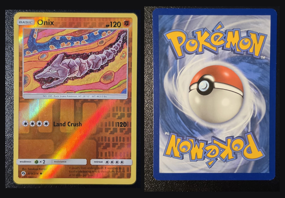 Onix 109/214 Reverse Holo - Lost Thunder