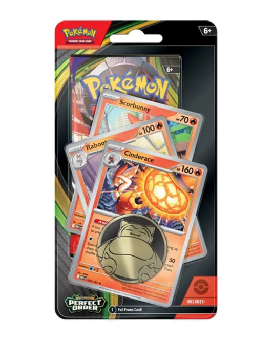 Pokémon Mega Evolution Perfect Order premium checklane blister - Cinderace